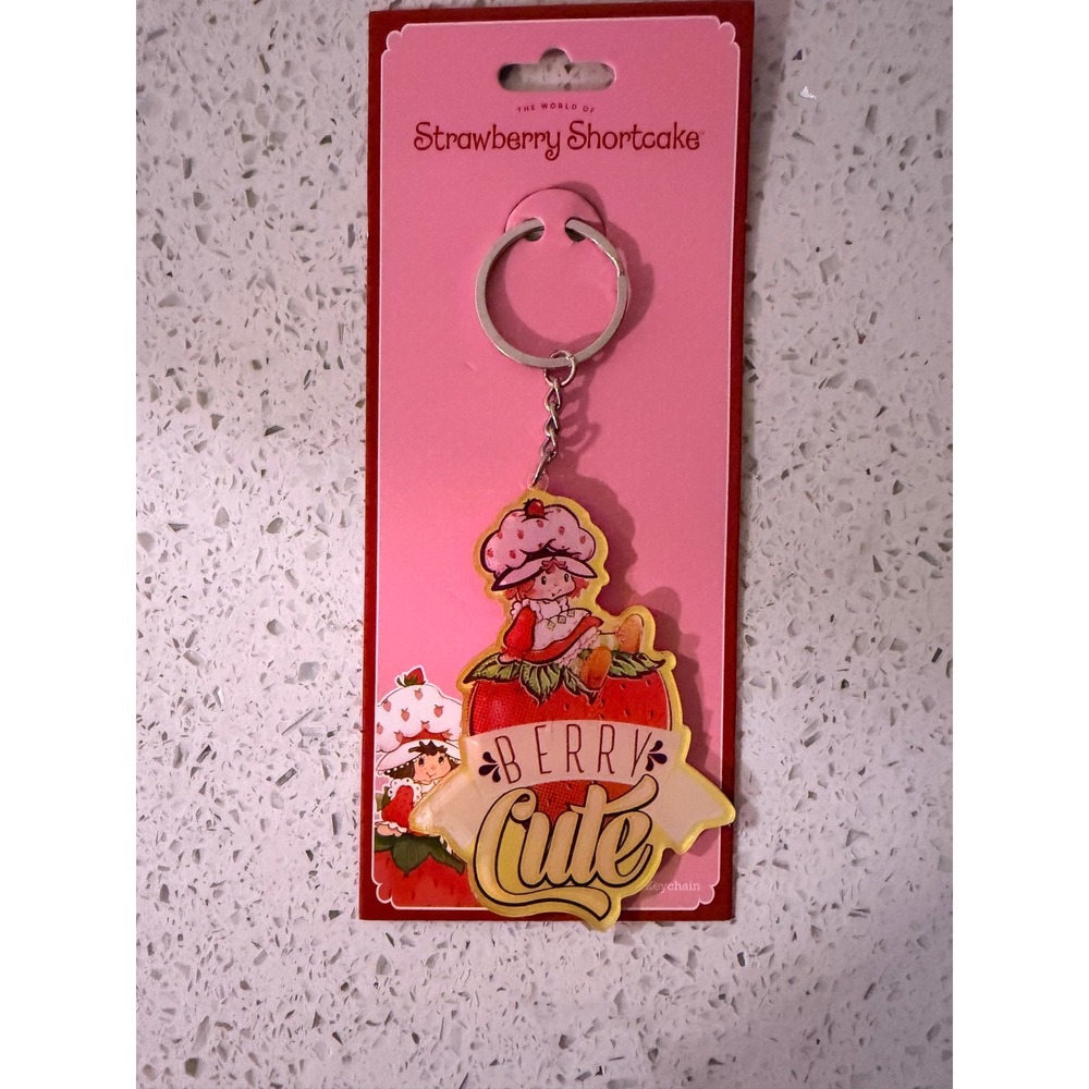 Strawberry Shortcake Berry Cute Acrylic Keychain Surreal Entertainment New